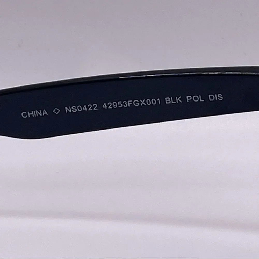 Black Polarized Sunglasses Wayfarer Silhouette Mens Womens